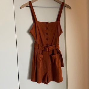Forever 21 burnt orange or rustic orange romper